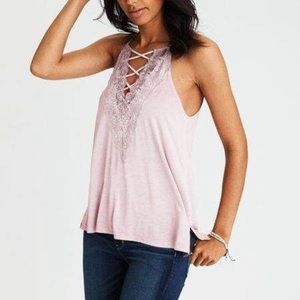 AEO SOFT & SEXY MAUVE TANK TOP